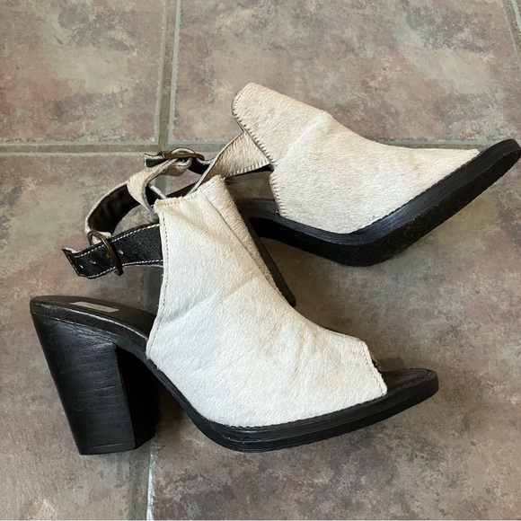 Cowhide Heels - Picture 2 of 4